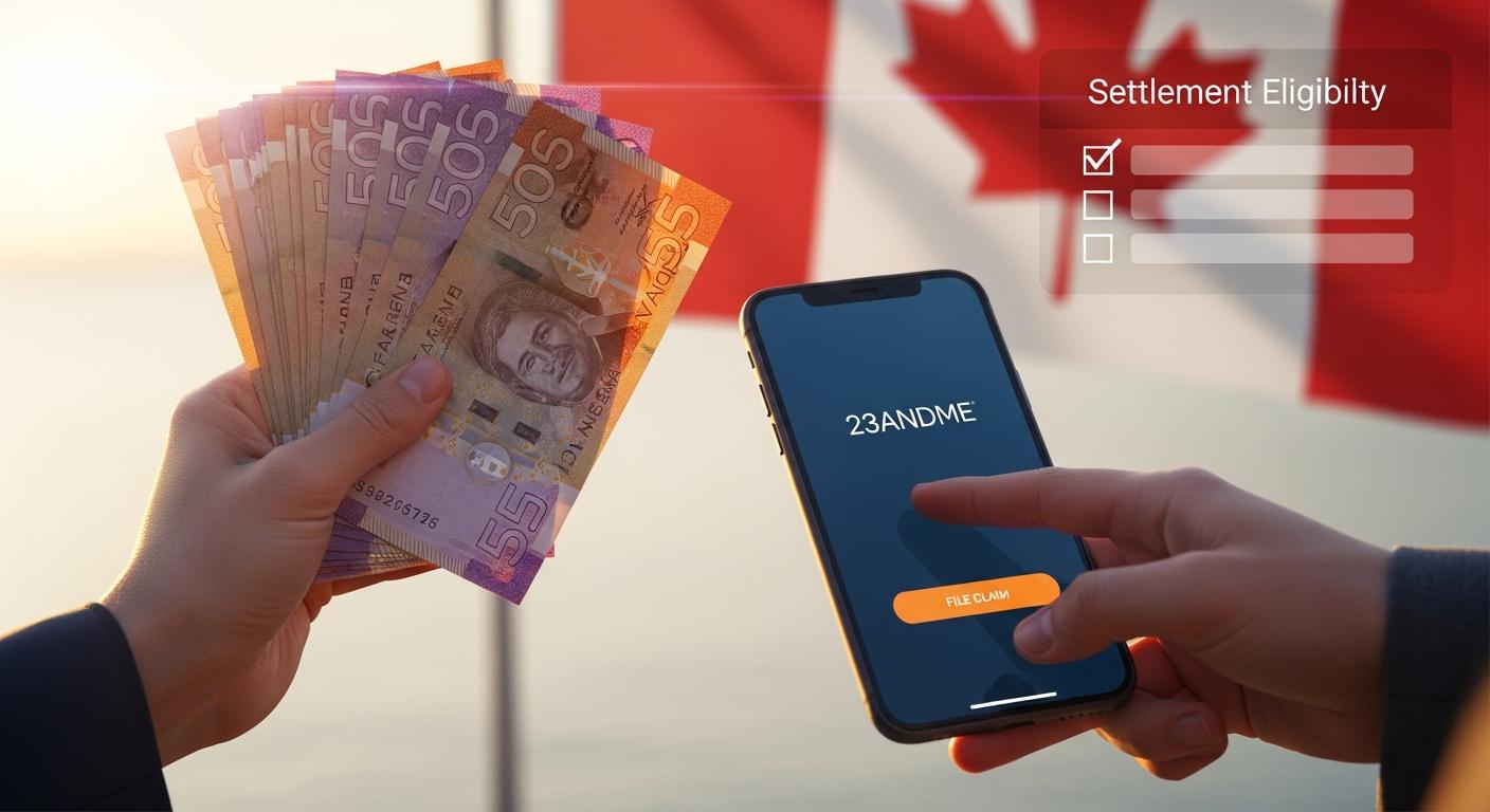 Canadians could get cash in a 23andMe settlement — who qualifies and how to file a claim