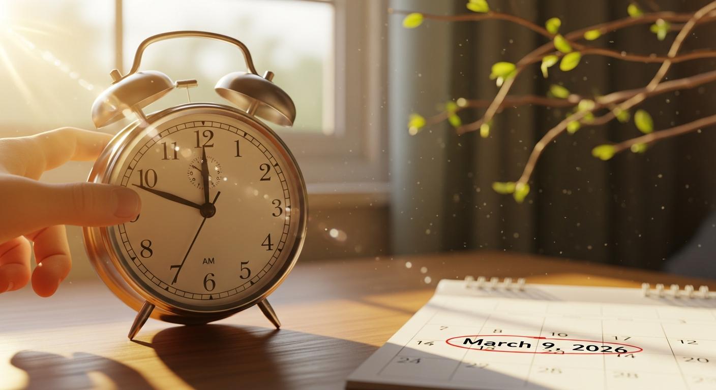 Daylight Saving Time 2026 Starts Earlier: The New Start Date and What It Means for Your Clocks