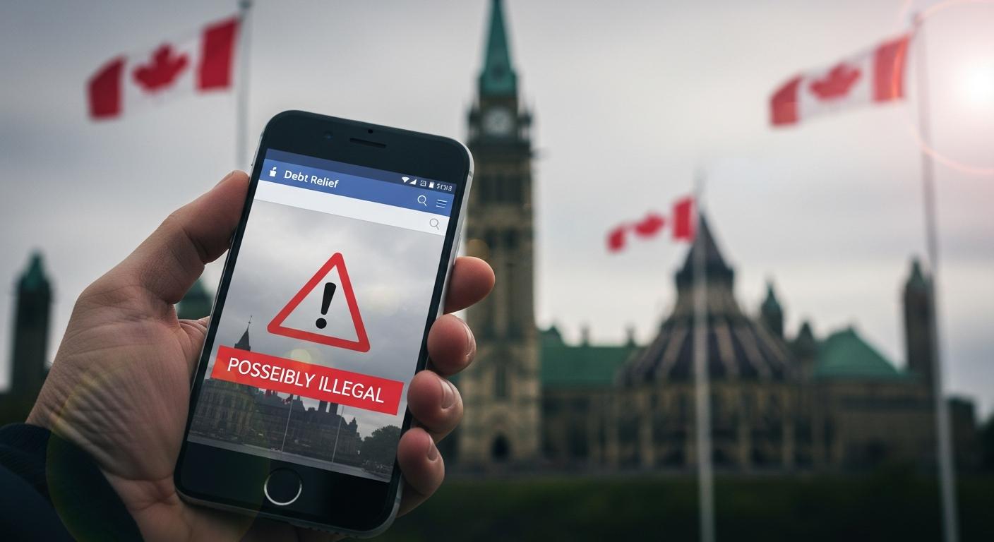 Facebook ads in Canada: Why “debt relief” offers may be illegal and what users should watch for