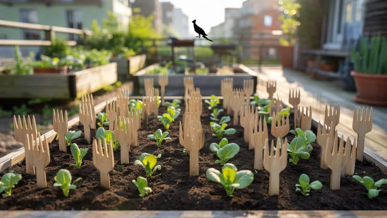 gardeners-are-sticking-plastic-forks-in-their-soil