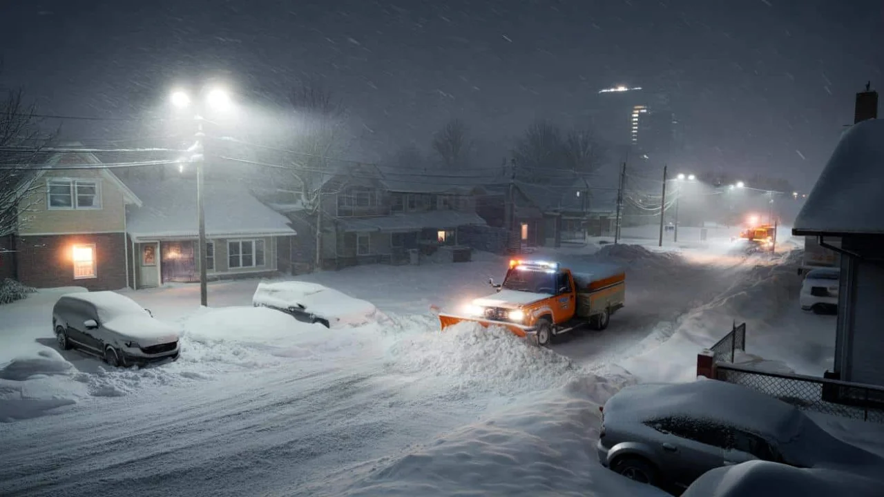 Heavy snow intensifies into high-impact storm as forecasters work through the night